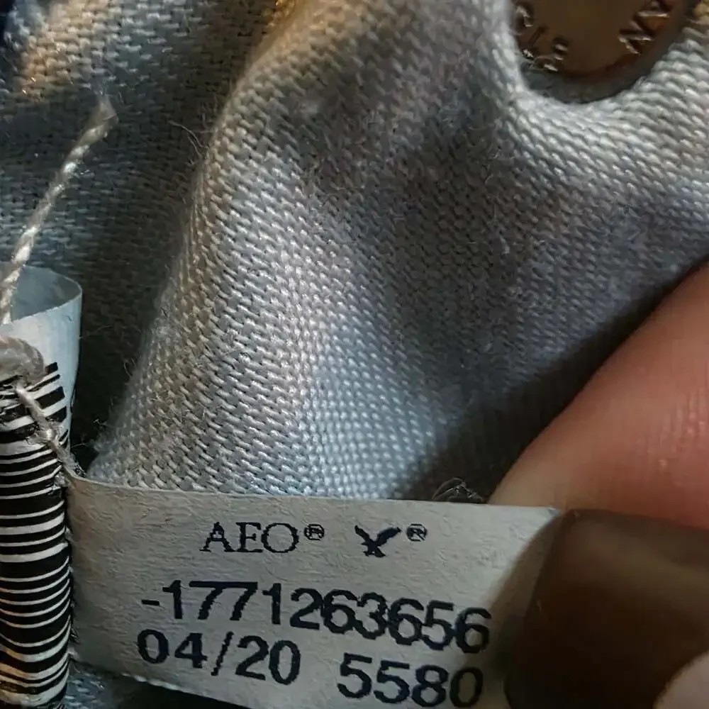 American Eagle AirFlex+ Patched Skinny Jean 34×30